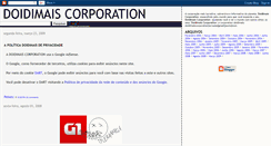 Desktop Screenshot of doidimaiscorporation.blogspot.com