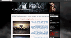 Desktop Screenshot of mytwilightsagacollection.blogspot.com