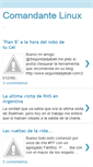 Mobile Screenshot of comandante-linux.blogspot.com