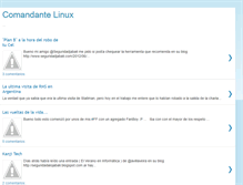 Tablet Screenshot of comandante-linux.blogspot.com