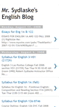 Mobile Screenshot of mrsydlaskesenglishblog.blogspot.com