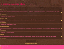 Tablet Screenshot of osegredodosseusolhos.blogspot.com