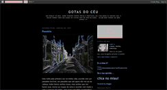 Desktop Screenshot of gotasdoceu.blogspot.com