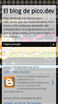 Mobile Screenshot of elblogdepicodev.blogspot.com
