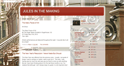 Desktop Screenshot of julesinthemaking.blogspot.com
