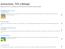 Tablet Screenshot of animandolabiologia.blogspot.com