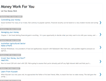 Tablet Screenshot of money-work-for-you.blogspot.com