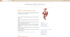 Desktop Screenshot of generacionnocilla.blogspot.com