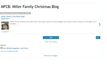 Tablet Screenshot of mfcbmillerfamilychristmasblog.blogspot.com