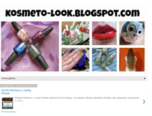 Tablet Screenshot of kosmeto-look.blogspot.com