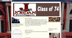 Desktop Screenshot of jordanclassof74.blogspot.com