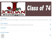 Tablet Screenshot of jordanclassof74.blogspot.com