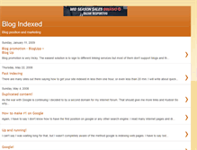 Tablet Screenshot of blogindexed.blogspot.com