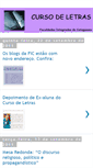 Mobile Screenshot of cursodeletras-fic.blogspot.com