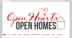 Desktop Screenshot of openheartsopenhomesministry.blogspot.com