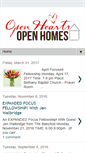 Mobile Screenshot of openheartsopenhomesministry.blogspot.com