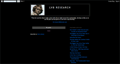 Desktop Screenshot of lvb-research.blogspot.com