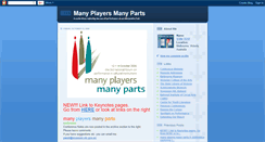 Desktop Screenshot of manyplayersmanyparts.blogspot.com