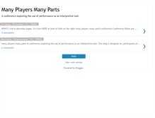 Tablet Screenshot of manyplayersmanyparts.blogspot.com