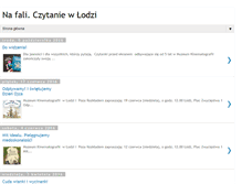 Tablet Screenshot of czytaniewlodzi.blogspot.com
