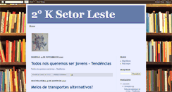 Desktop Screenshot of 2ksetorleste.blogspot.com