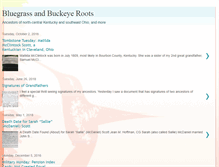 Tablet Screenshot of bluegrassandbuckeyeroots.blogspot.com