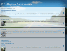 Tablet Screenshot of jre-cundinamarca.blogspot.com