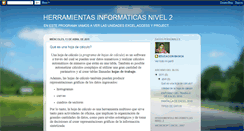Desktop Screenshot of herramientasinformaticasnivel1.blogspot.com