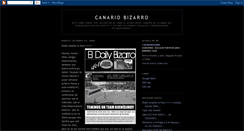 Desktop Screenshot of canariobizarro.blogspot.com