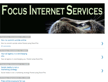 Tablet Screenshot of focusinternetservices.blogspot.com