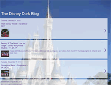 Tablet Screenshot of disneydork69.blogspot.com