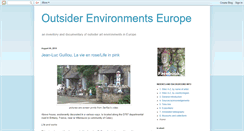 Desktop Screenshot of outsider-environments.blogspot.com
