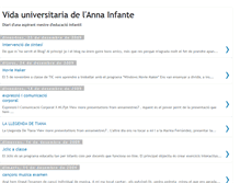 Tablet Screenshot of annainfantemestres.blogspot.com