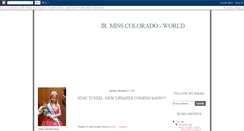 Desktop Screenshot of jrmisscoworld.blogspot.com