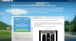 Desktop Screenshot of naturalfusionhairextensions.blogspot.com