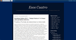 Desktop Screenshot of esoscuatro.blogspot.com