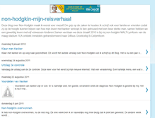 Tablet Screenshot of non-hodgkin-mijn-reisverhaal.blogspot.com