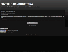 Tablet Screenshot of csvchile.blogspot.com