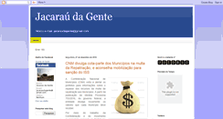 Desktop Screenshot of jacaraudagente.blogspot.com