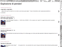 Tablet Screenshot of esplosionedipensieri.blogspot.com