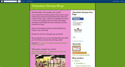 Desktop Screenshot of chocolatedreamshop.blogspot.com