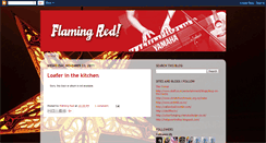 Desktop Screenshot of flamingrednz.blogspot.com