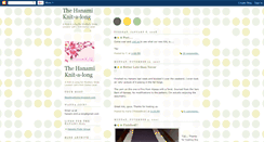 Desktop Screenshot of hanamiknitalong.blogspot.com
