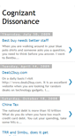 Mobile Screenshot of cognizantdissonance.blogspot.com