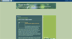 Desktop Screenshot of dersimizbiyoloji.blogspot.com