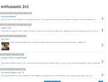 Tablet Screenshot of enthusiastic2n3.blogspot.com