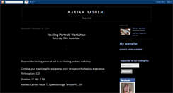 Desktop Screenshot of maryamhashemi.blogspot.com