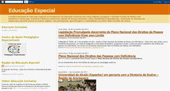 Desktop Screenshot of educacaoespecialdera.blogspot.com