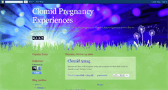 Desktop Screenshot of clomidmomstobe.blogspot.com