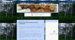 Desktop Screenshot of loggingstory.blogspot.com